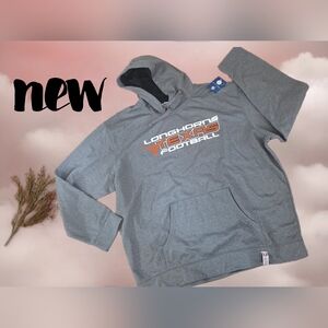 New Longhorns Texas Football licensed collegiate hoodie Adults 2XL